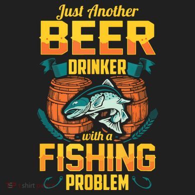 Just Another Beer Drinker With A Fishing Problem Urban Oversized Heavyweight T-Shirt