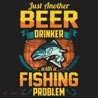 Just Another Beer Drinker With A Fishing Problem Urban Oversized Heavyweight T-Shirt thumb 2