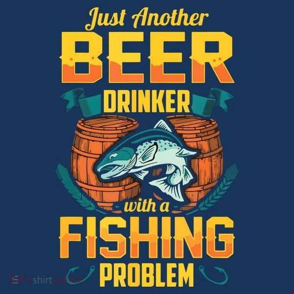 Just Another Beer Drinker With A Fishing Problem Bucket Hat