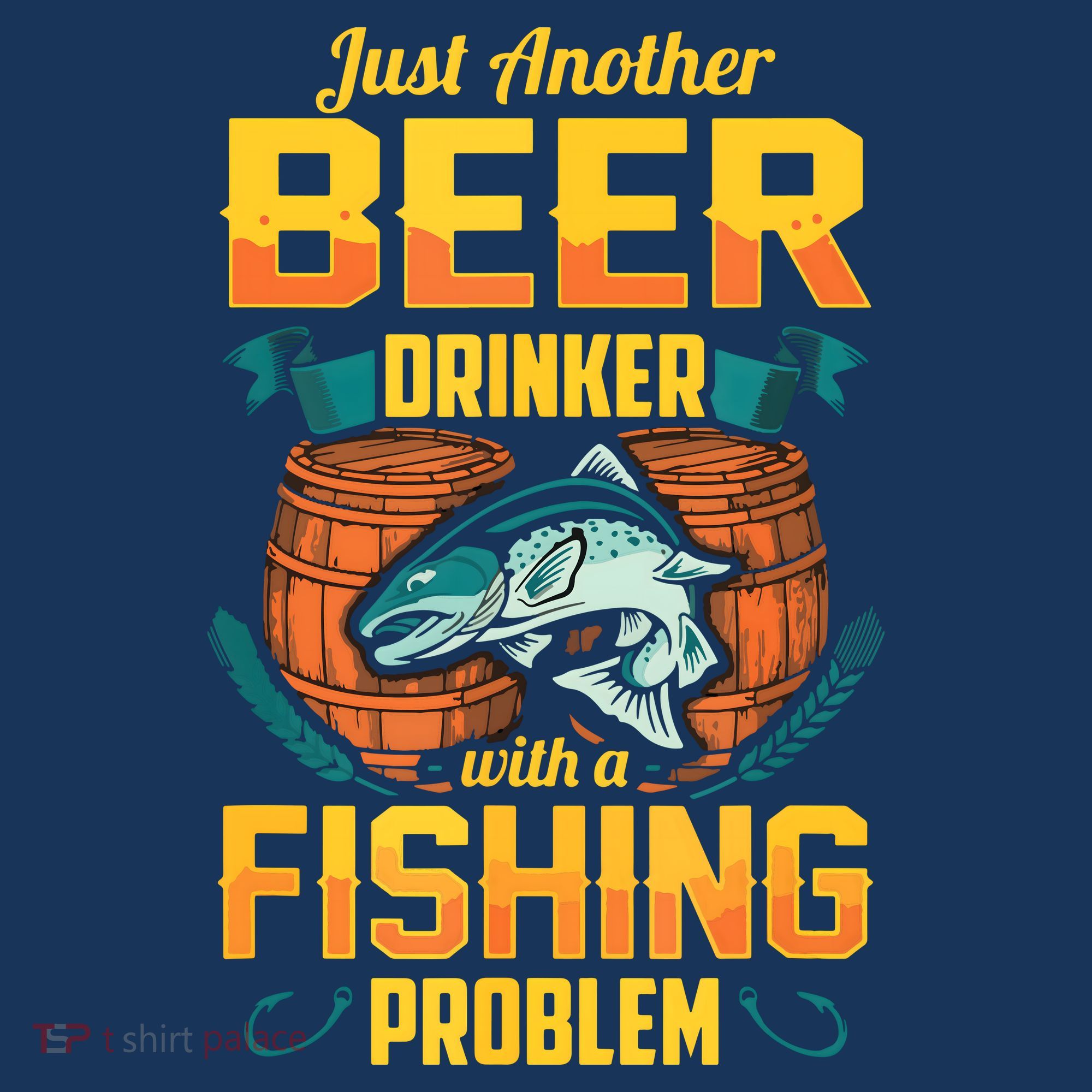 Just Another Beer Drinker With A Fishing Problem Visor