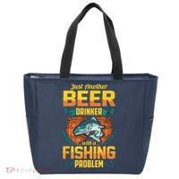Just Another Beer Drinker With A Fishing Problem Tote Bag thumb 0