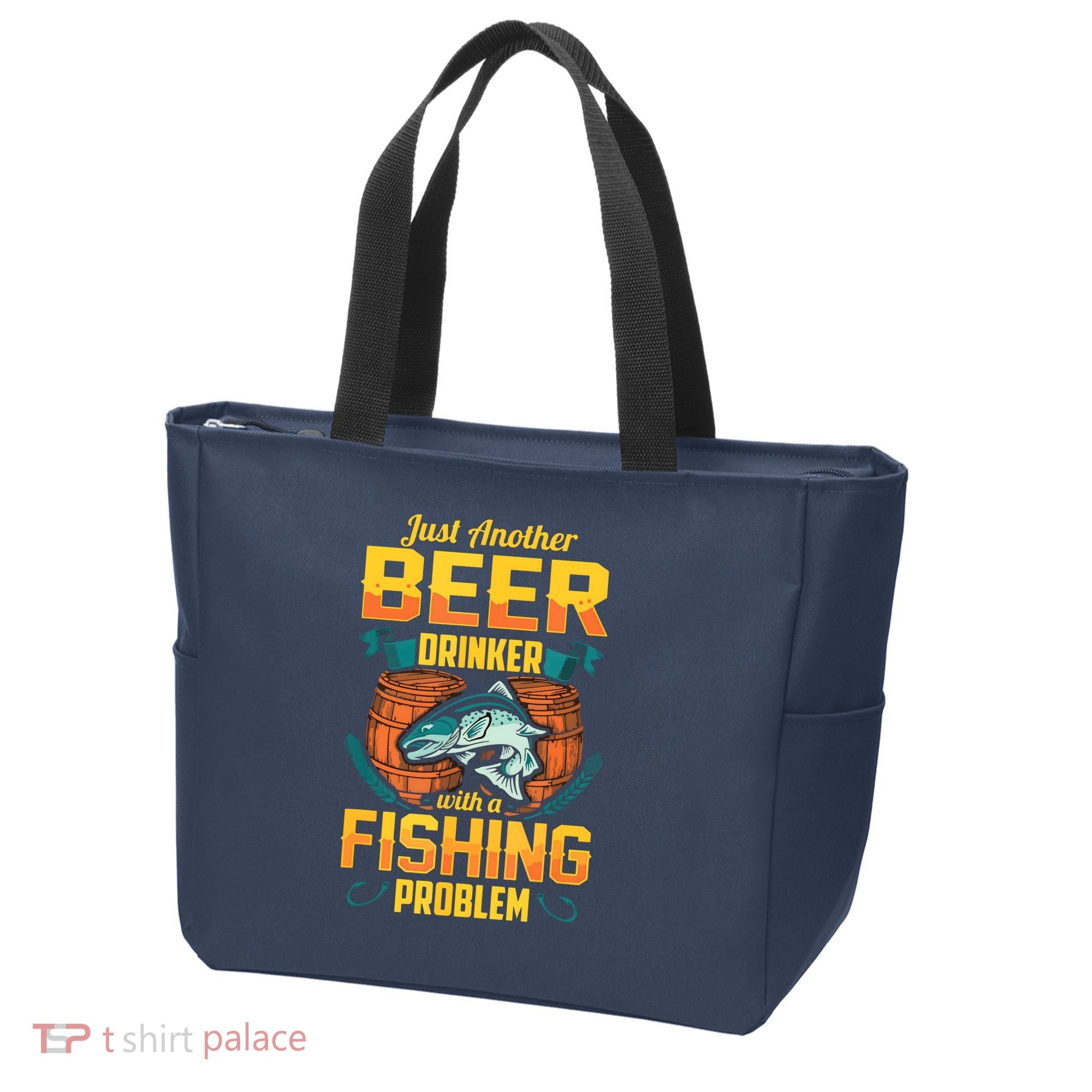 Just Another Beer Drinker With A Fishing Problem Tote Bag
