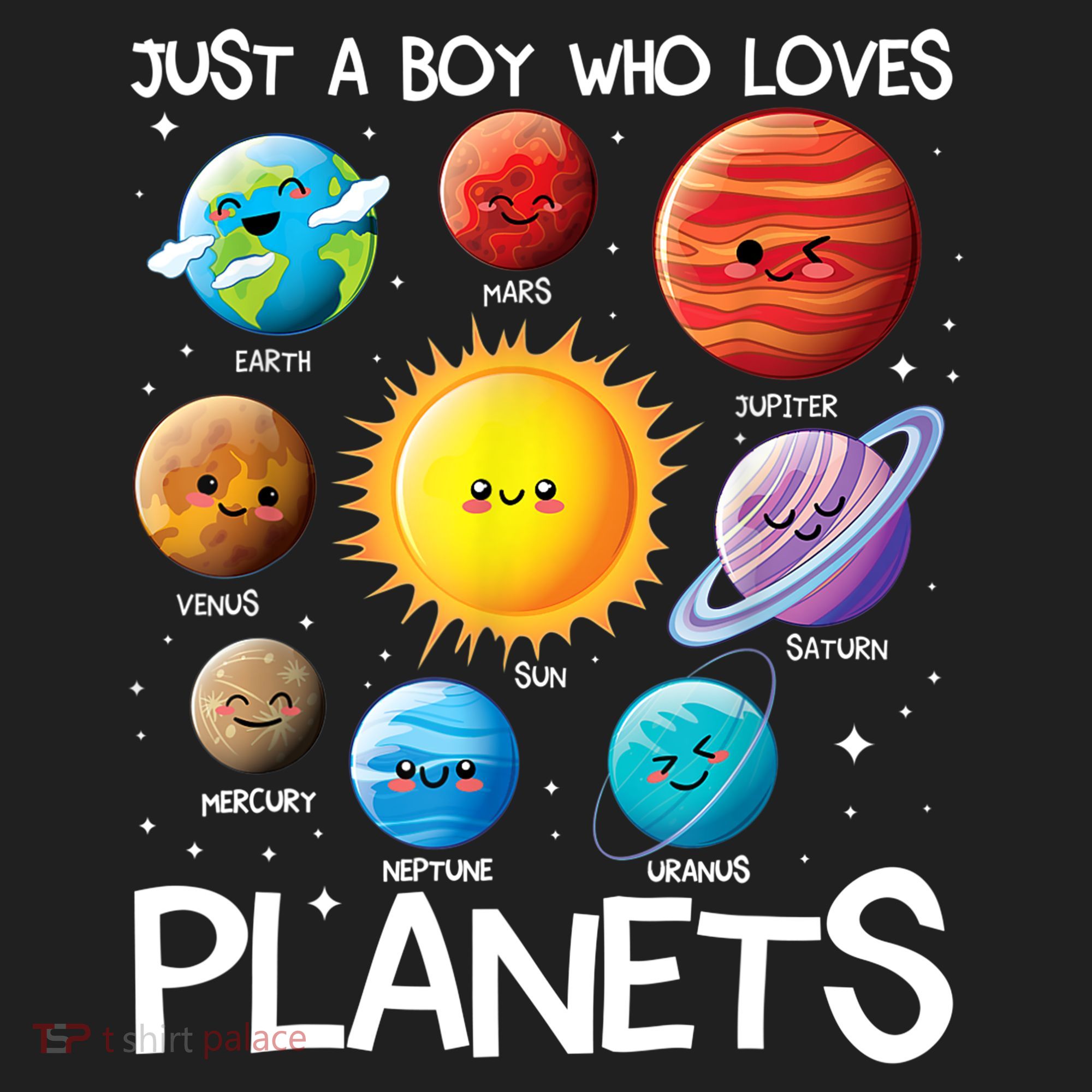 Just A Boy Who Loves Planets Solar System Space Science Gift Beanie