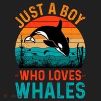 Just A Boy Who Loves Whales Women's Sweatshirt thumb 2