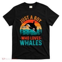 Just A Boy Who Loves Whales T-Shirt thumb 0