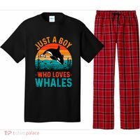 Just A Boy Who Loves Whales Pajama Set thumb 0