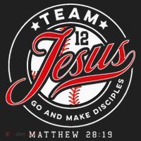Jesus And Baseball Team Jesus Christian Matthew 2819 Verse Golf Towel thumb 3