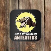 Just A Boy Who Loves Anteaters. Anteater Coaster thumb 0