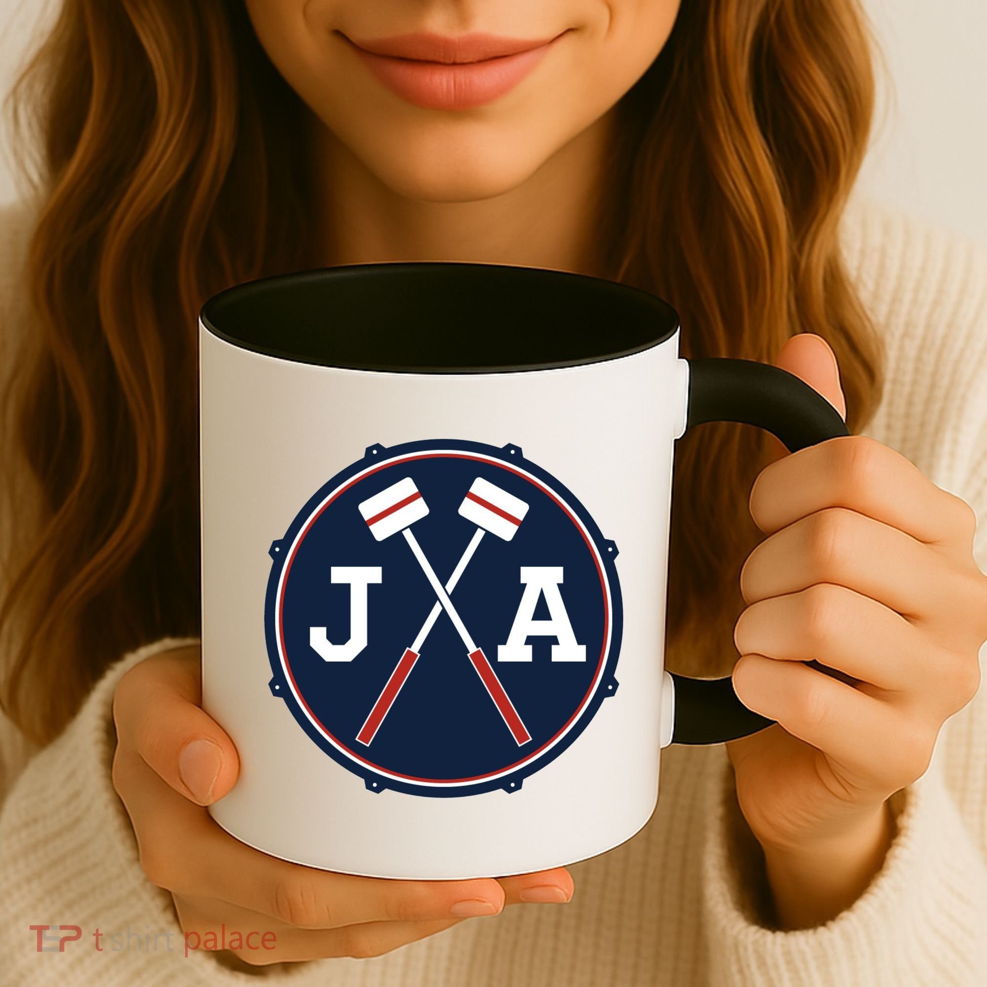 John Adams Bass Drum JA Coffee Mug