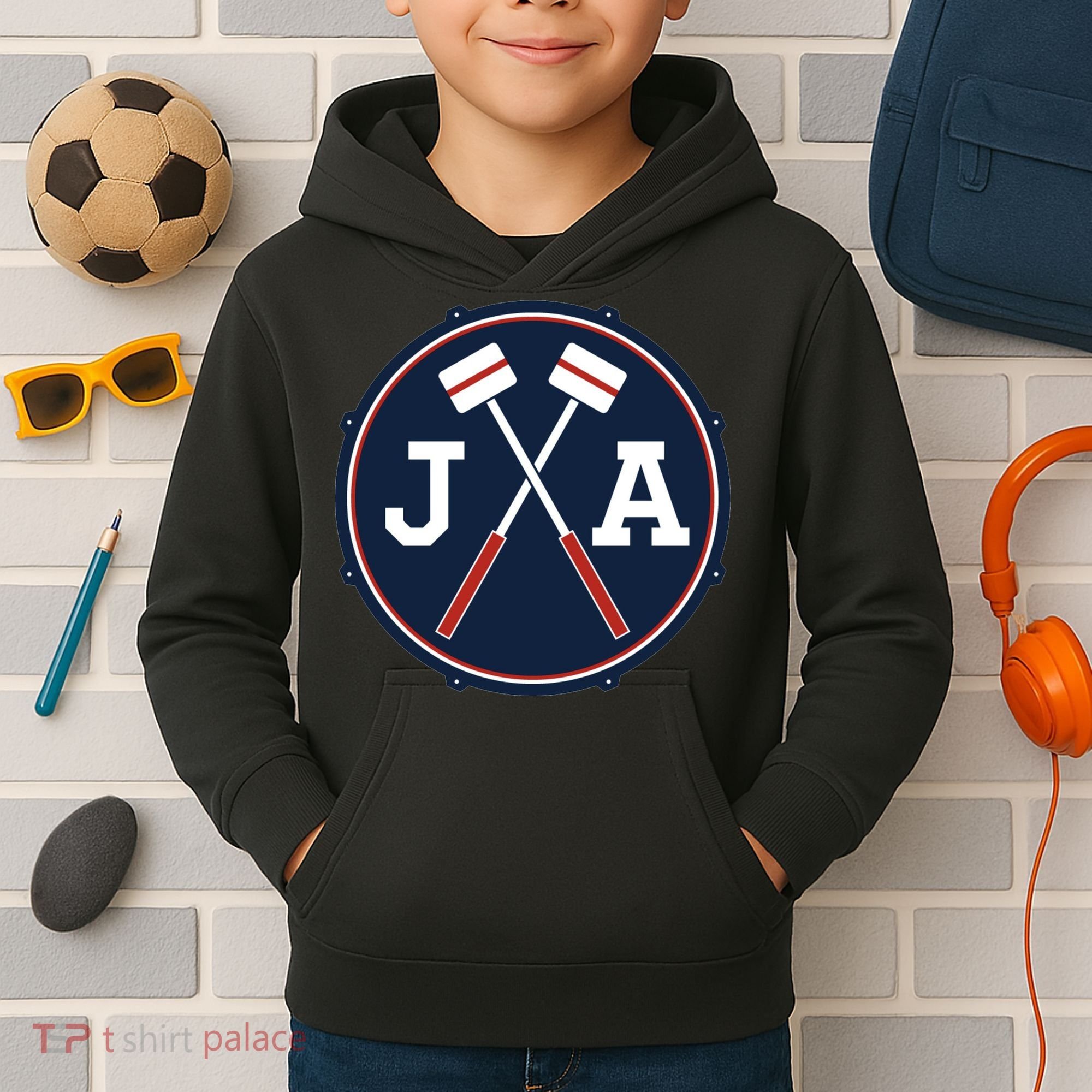 John Adams Bass Drum JA Kids Hoodie