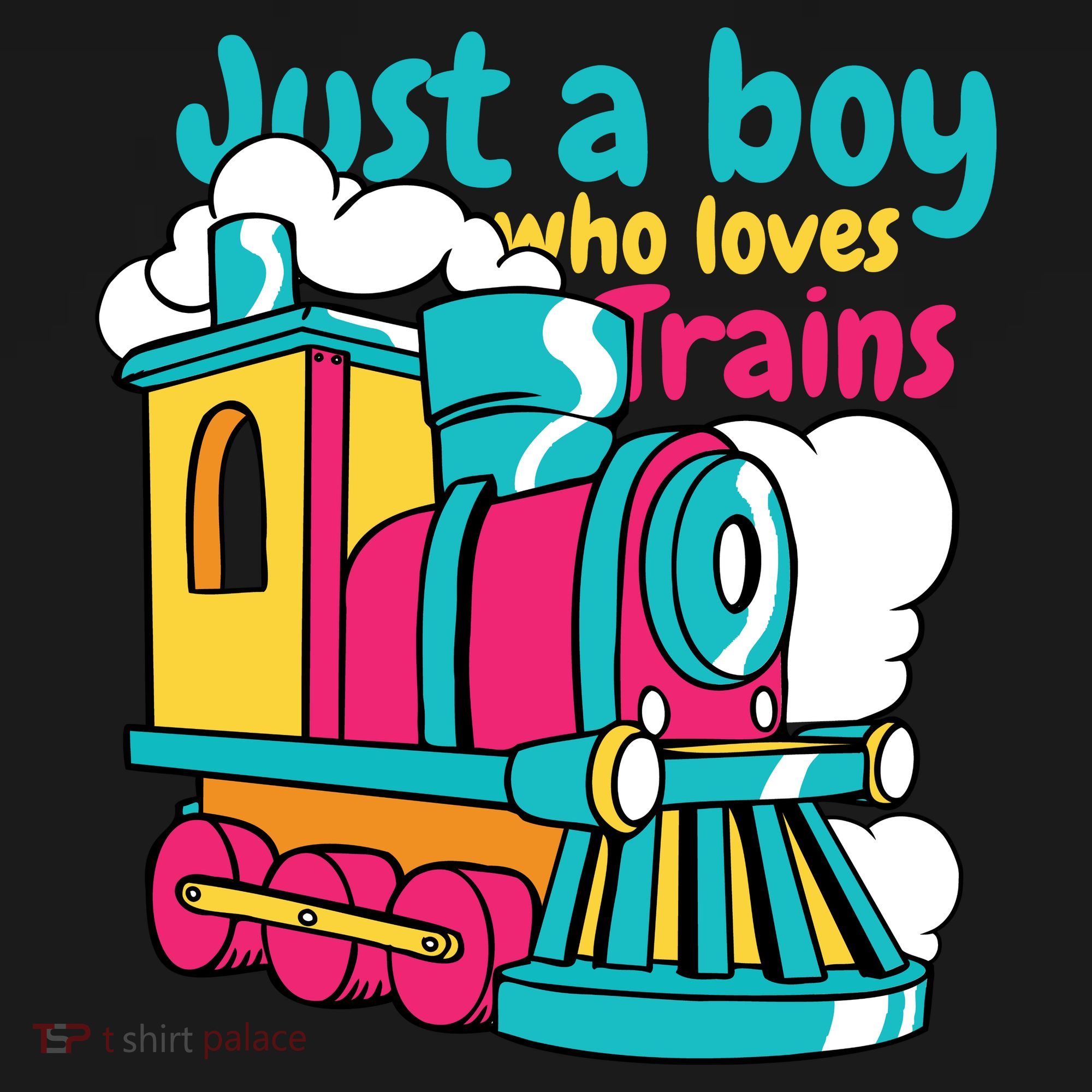 Just A Boy Who Loves Trains Cute Sweatshirt