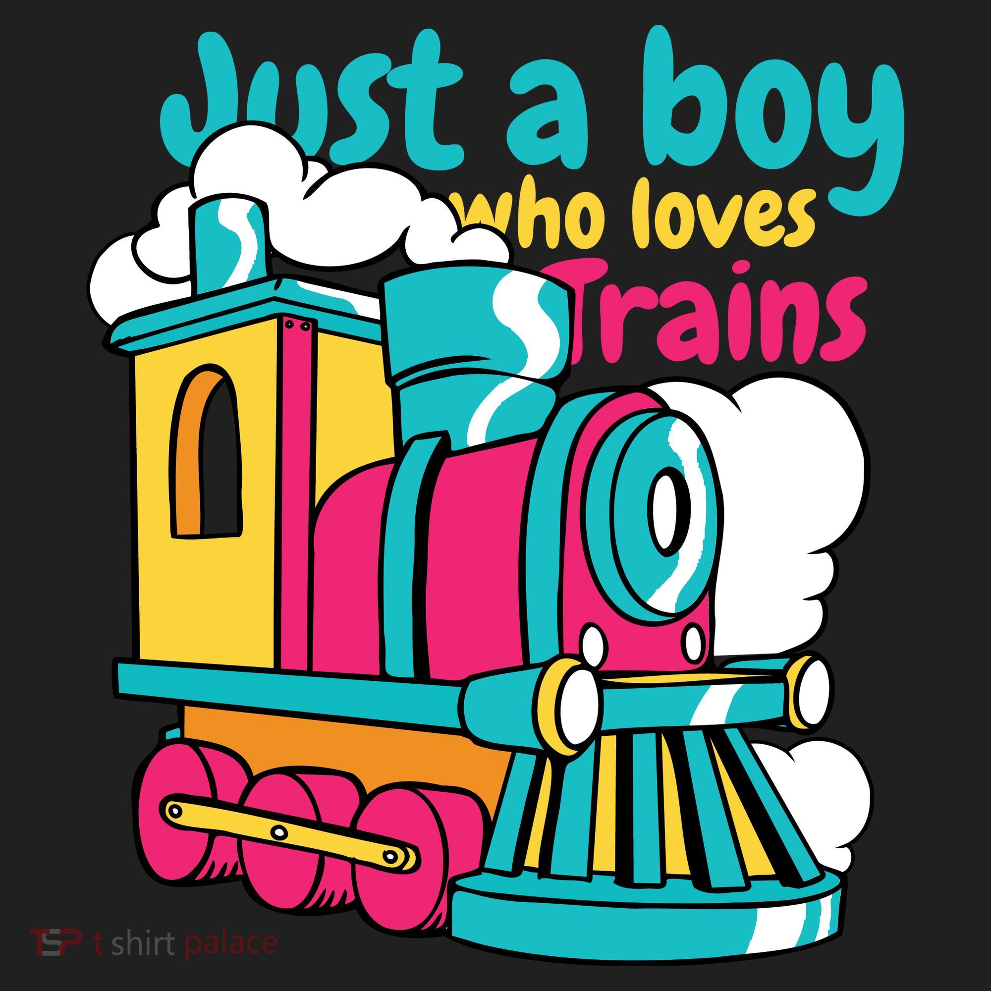 Just A Boy Who Loves Trains Cute Beanie