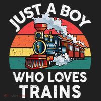 Just A Boy Who Loves Trains Train Lover Adult Drive Performance Visor thumb 2