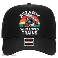 Just A Boy Who Loves Trains Train Lover Hat thumb 0