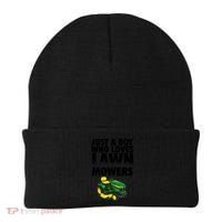 Just A Boy Who Loves Lawn Mowers Beanie thumb 0