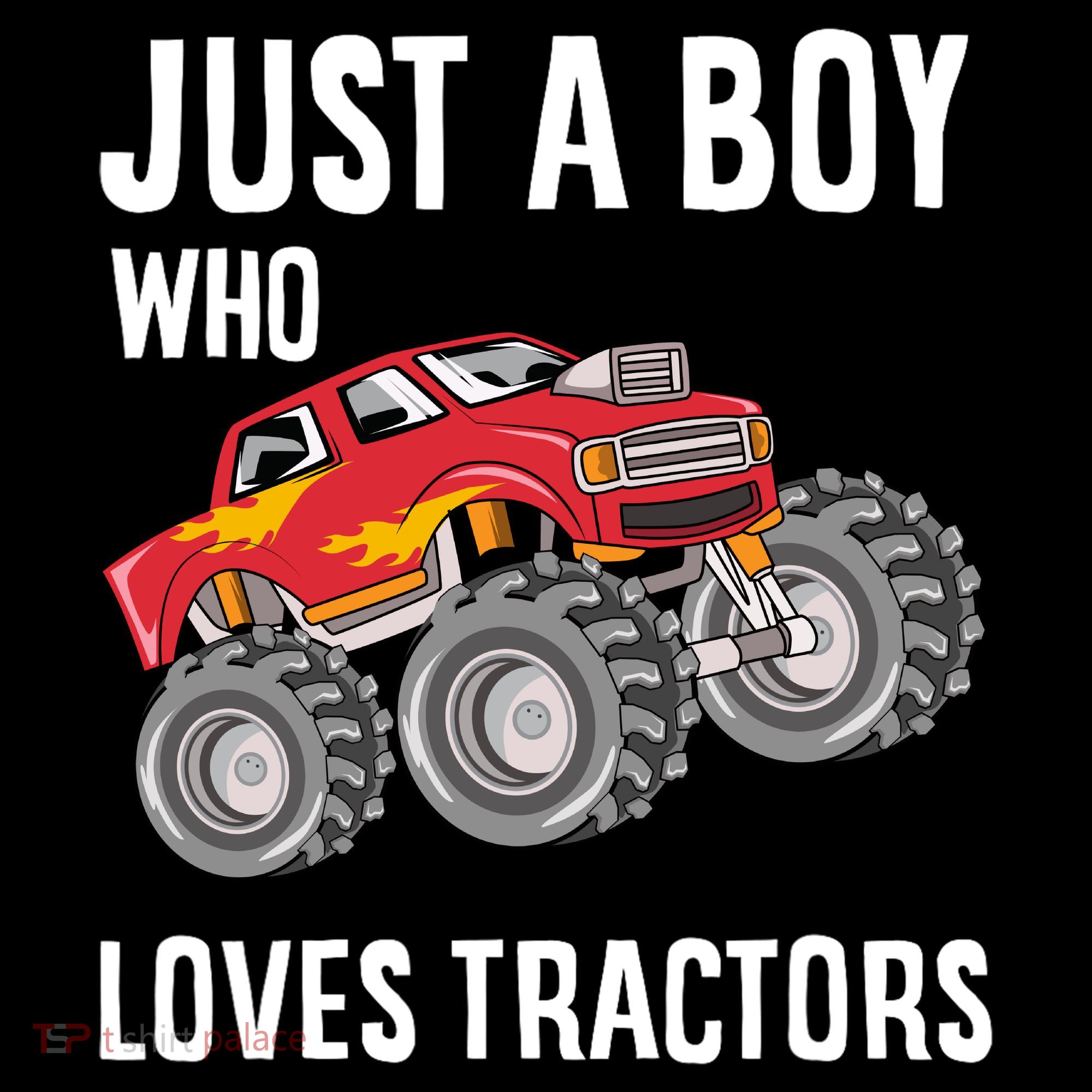 Just A Boy Who Loves Tractors Gift Coffee Mug