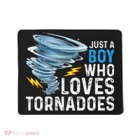 Just A Boy Who Loves Tornadoes Storm Weather Chaser Mousepad thumb 0
