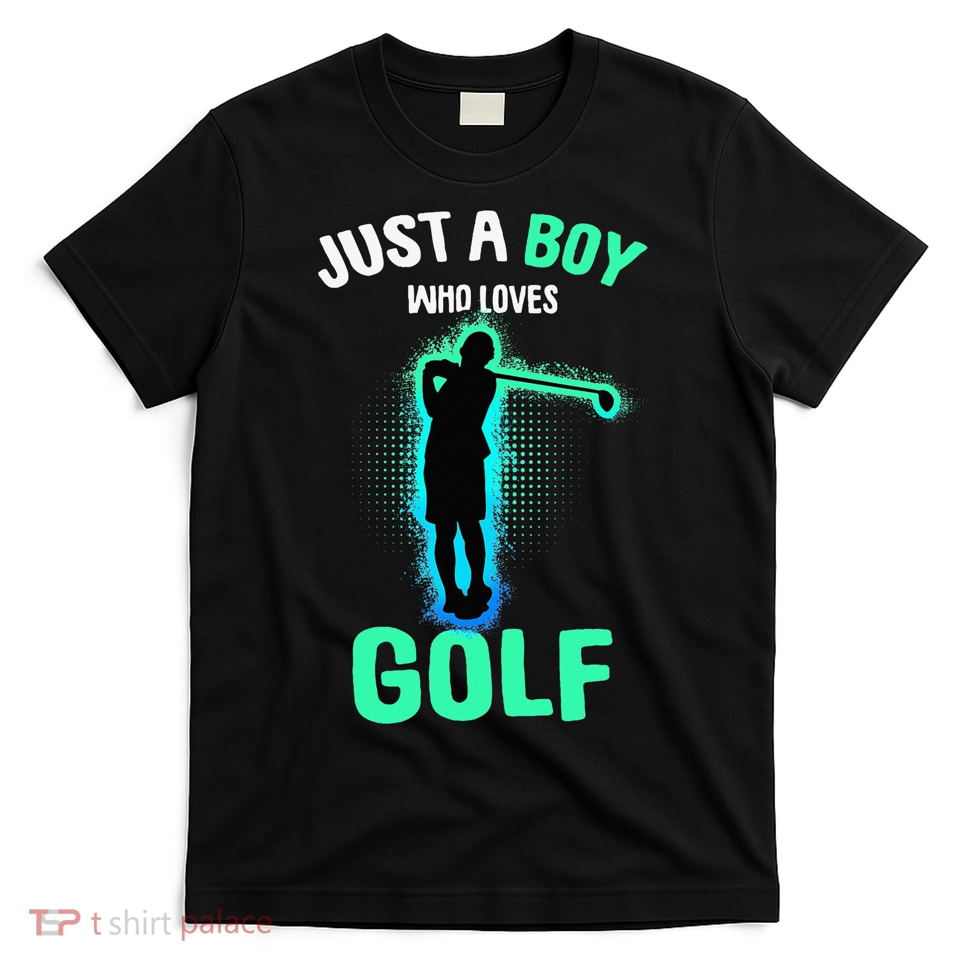 Just A Boy Who Loves Golf Club Golfer T-Shirt
