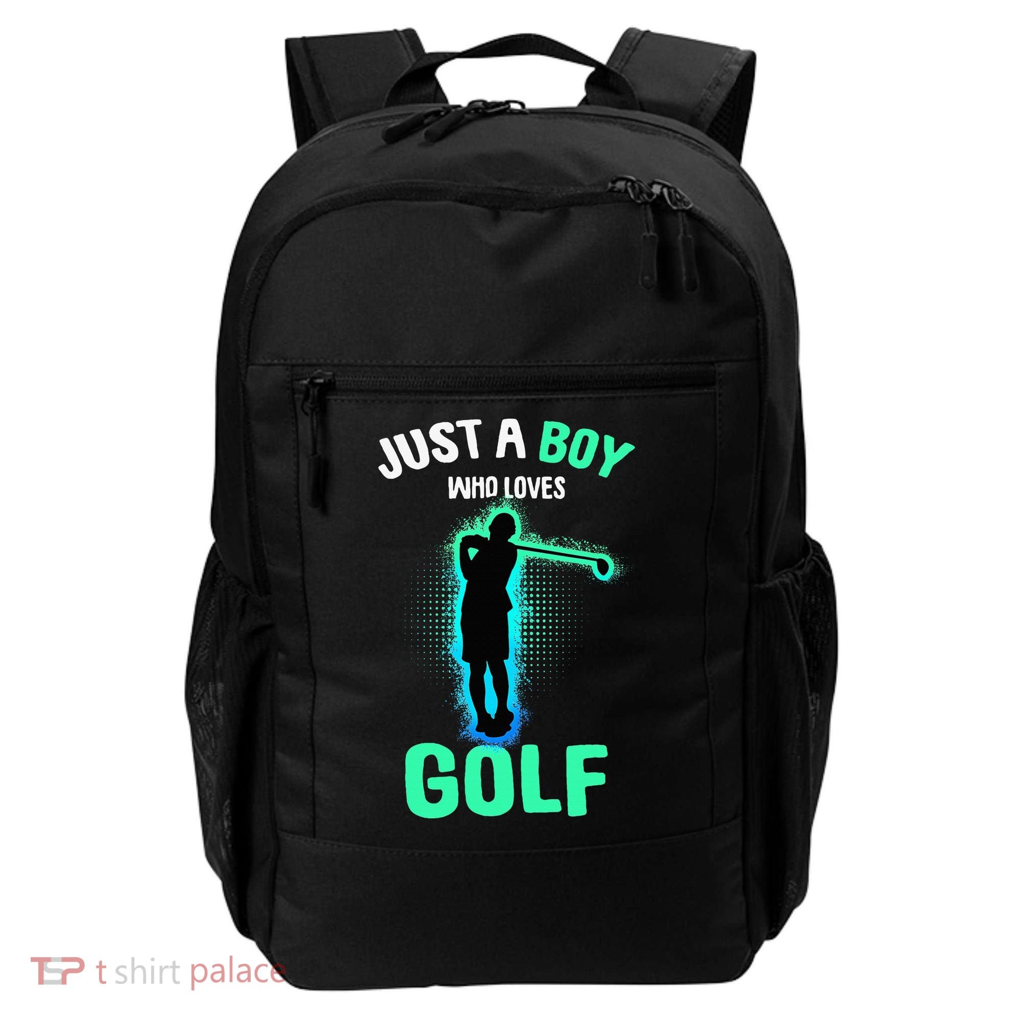 Just A Boy Who Loves Golf Club Golfer Backpack