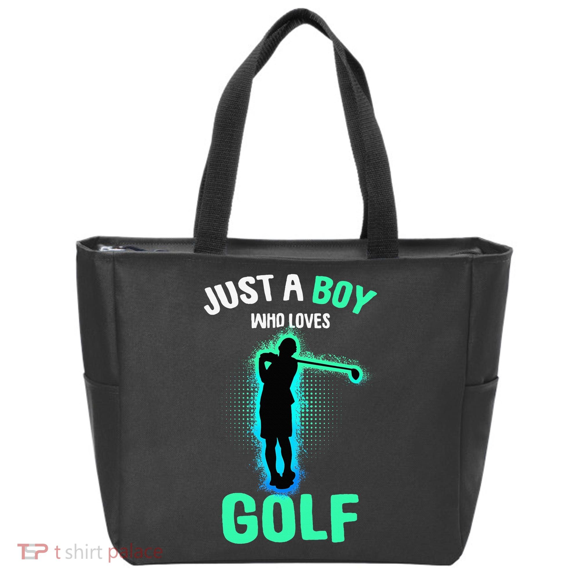Just A Boy Who Loves Golf Club Golfer Tote Bag