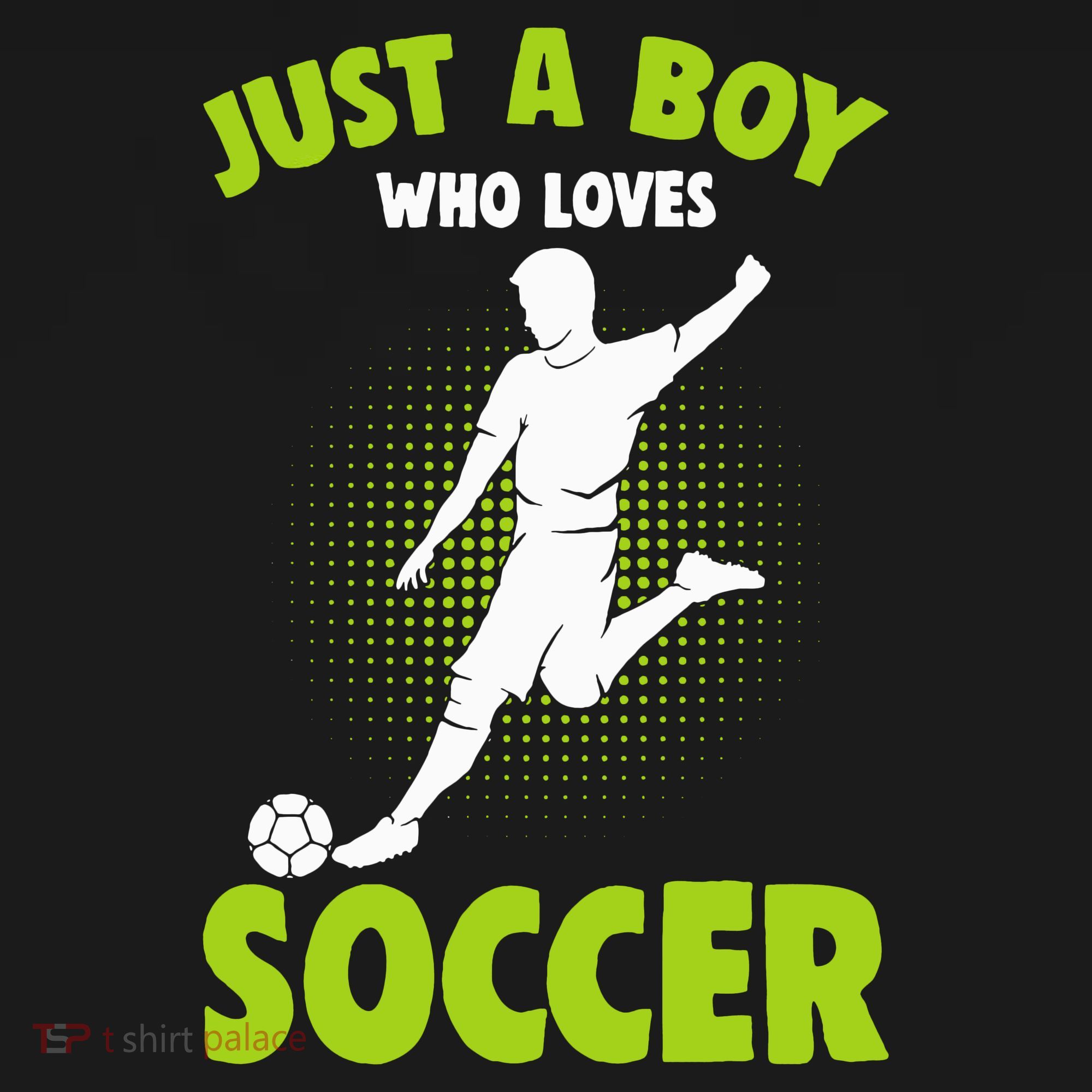 Just A Boy Who Loves Soccer Gift Visor