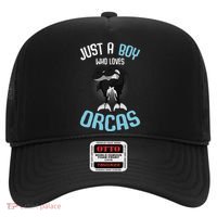 Just A Boy Who Loves Orcas Killer Whale Hat thumb 0