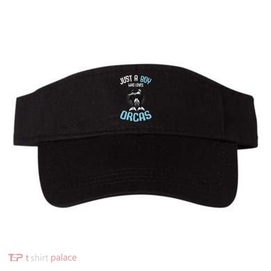 Just A Boy Who Loves Orcas Killer Whale Visor