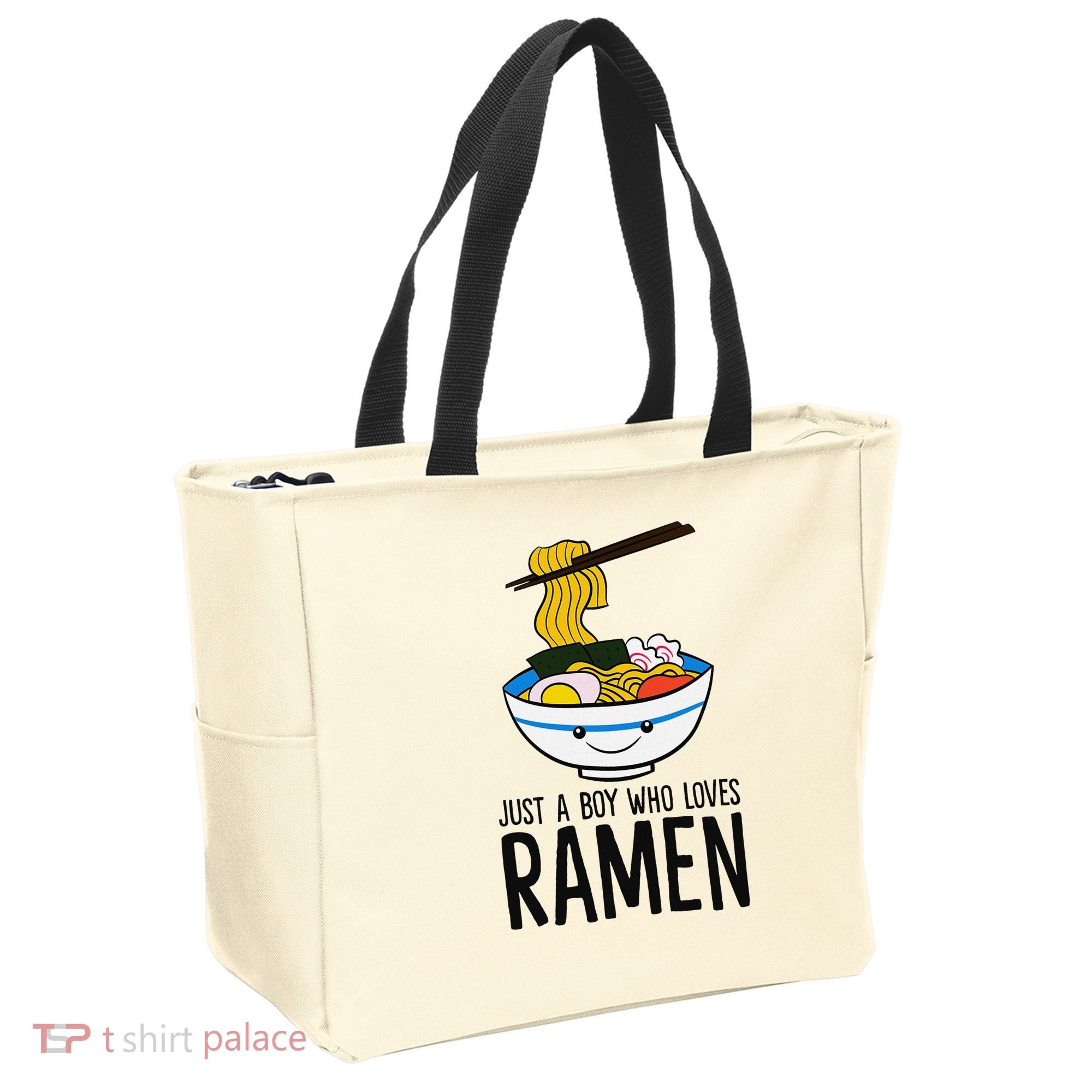 Just A Boy Who Loves Ramen Tote Bag