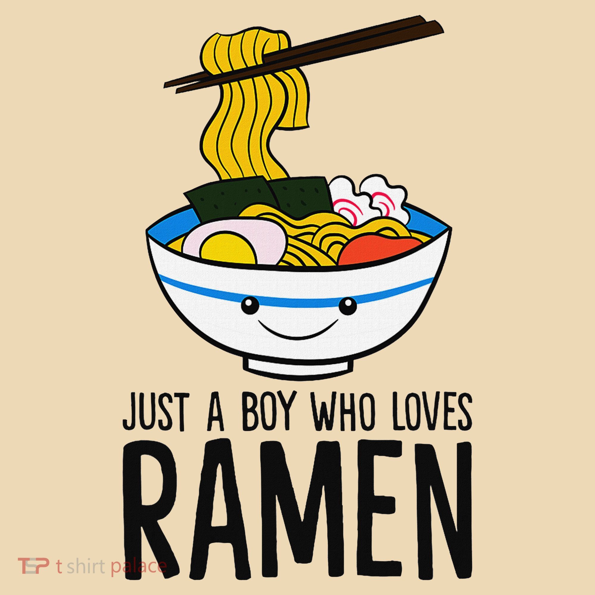 Just A Boy Who Loves Ramen Tote Bag