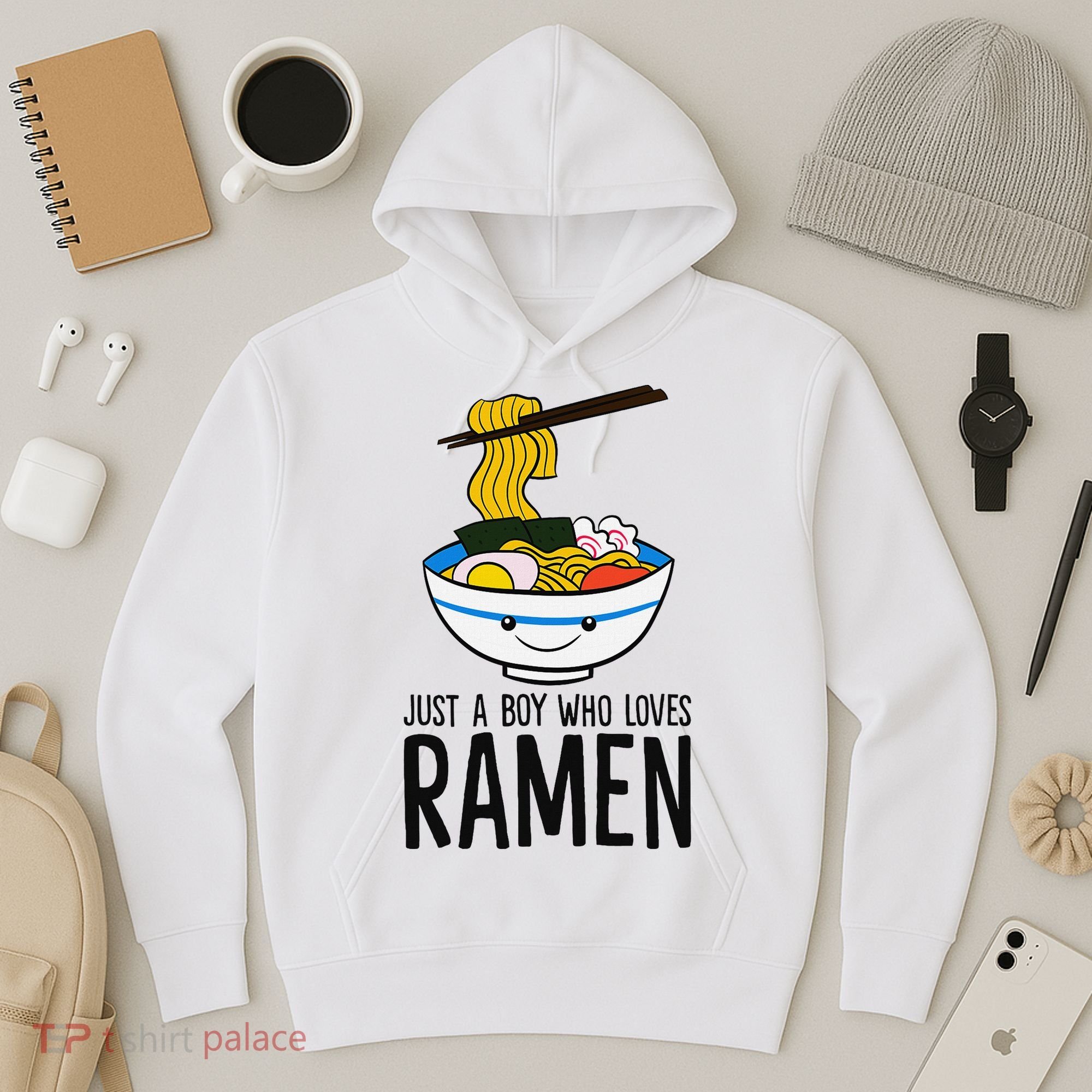 Just A Boy Who Loves Ramen Hoodie