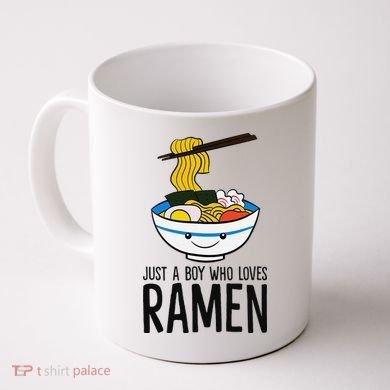 Just A Boy Who Loves Ramen Coffee Mug