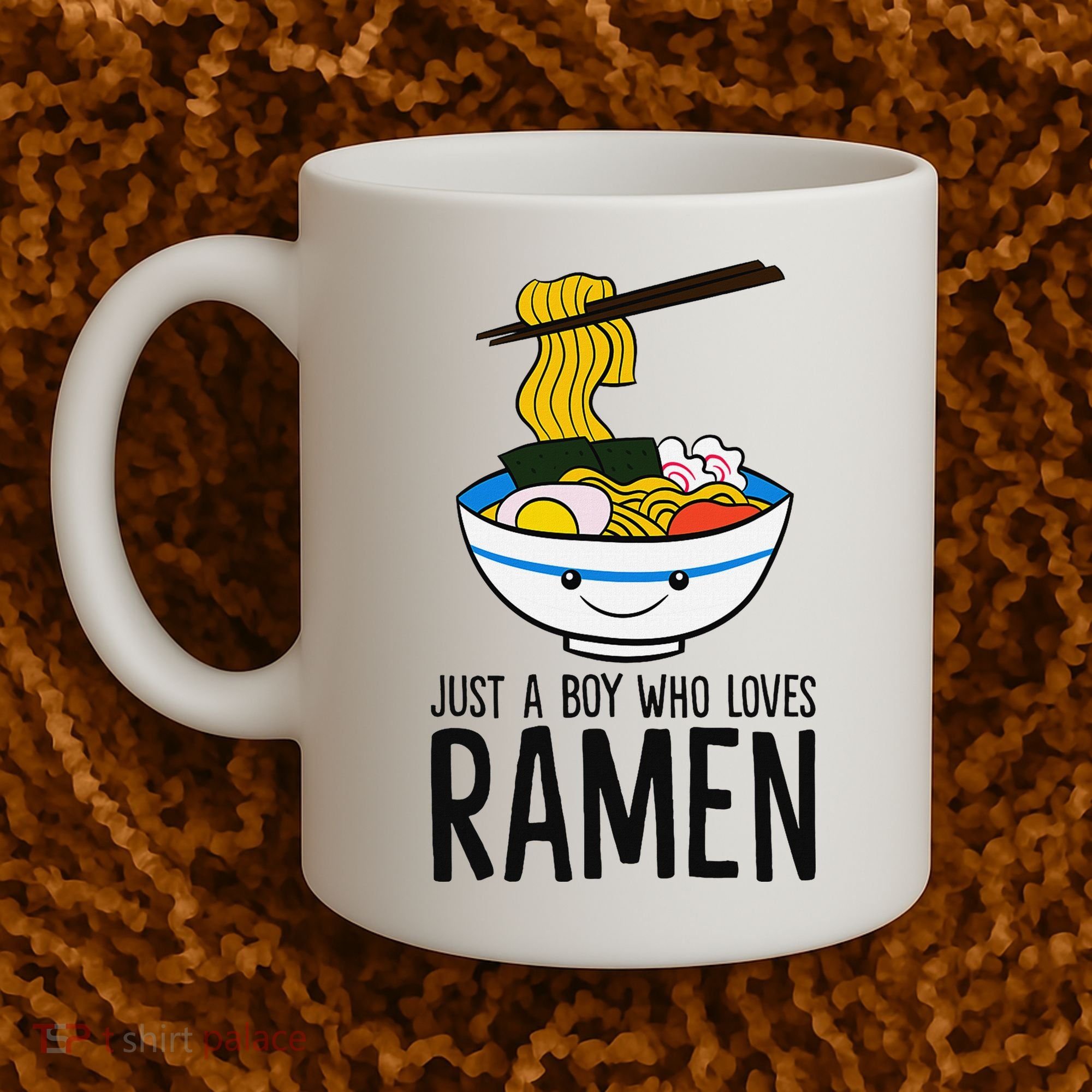 Just A Boy Who Loves Ramen Coffee Mug