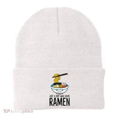 Just A Boy Who Loves Ramen Beanie