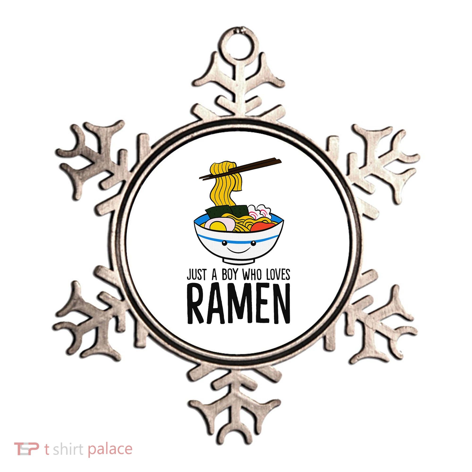 Just A Boy Who Loves Ramen Ornament
