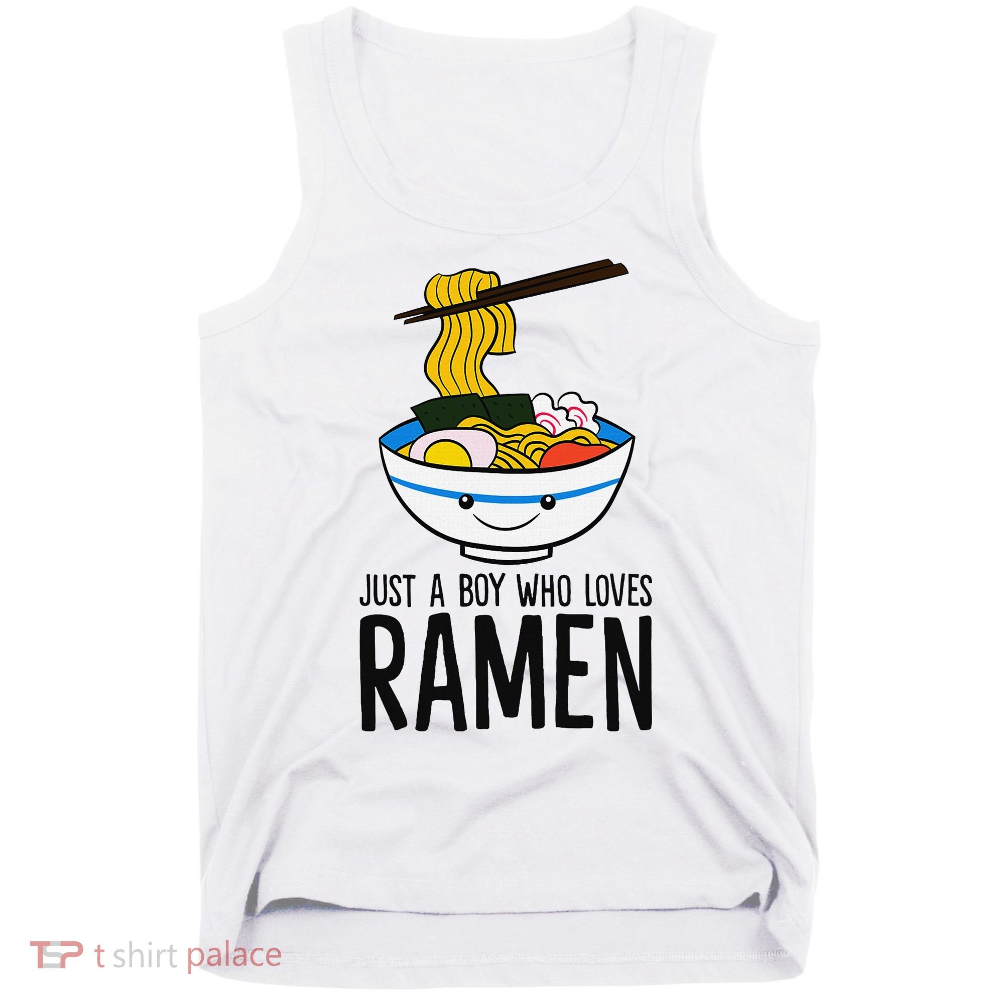 Just A Boy Who Loves Ramen Tank Top