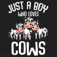 Just A Boy Who Loves Cows Farmers Cow Hat thumb 2