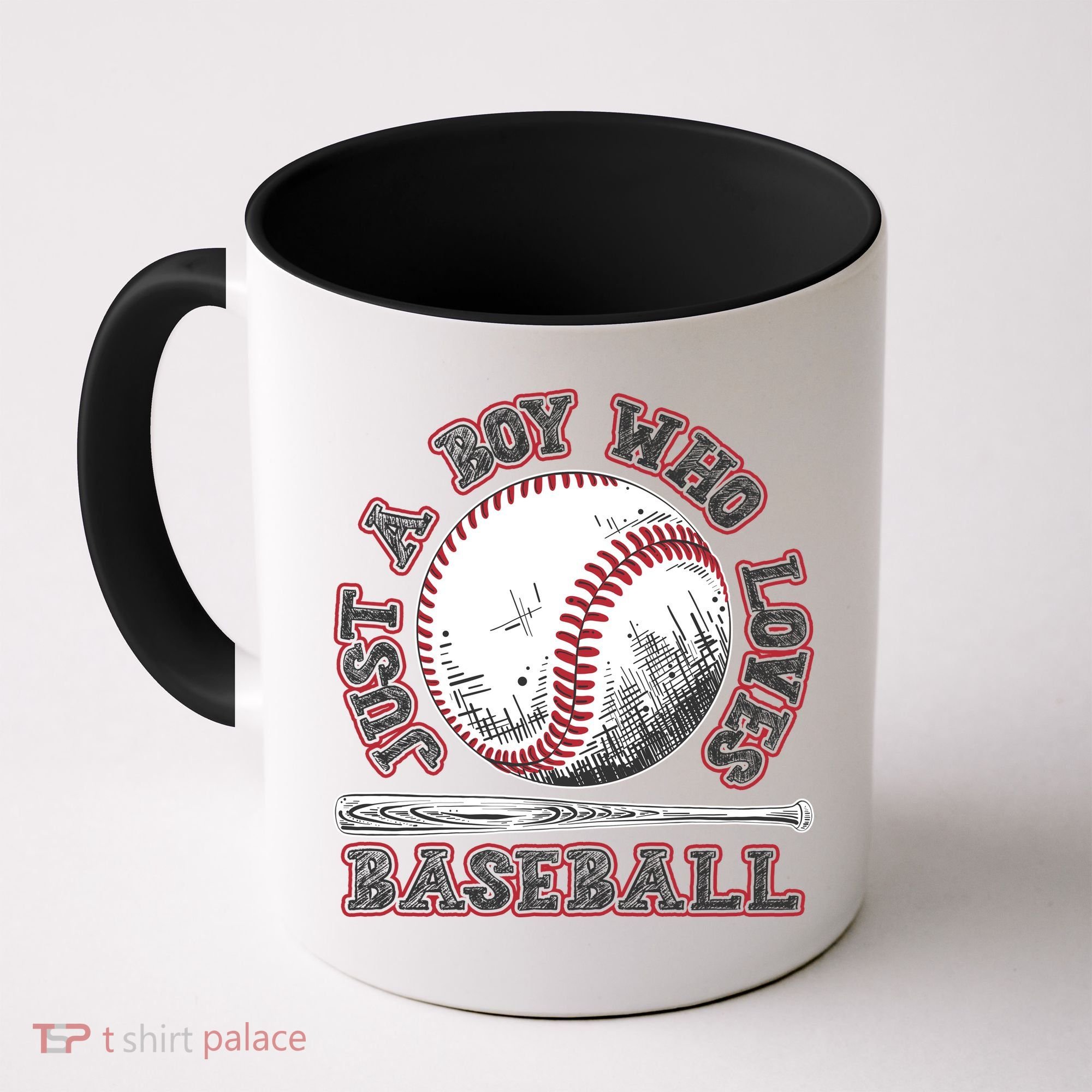 Just A Boy Who Loves Baseball Coffee Mug