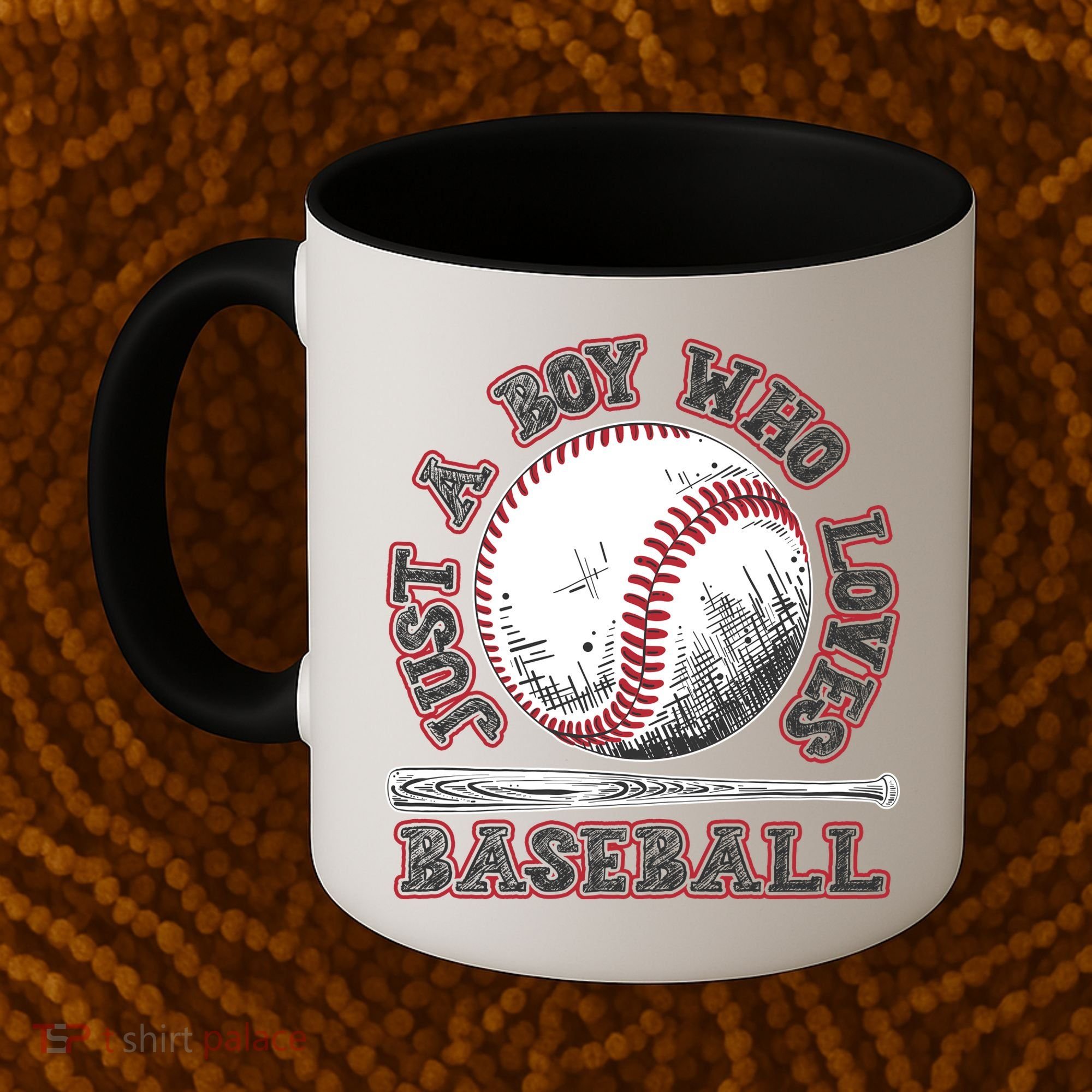 Just A Boy Who Loves Baseball Coffee Mug