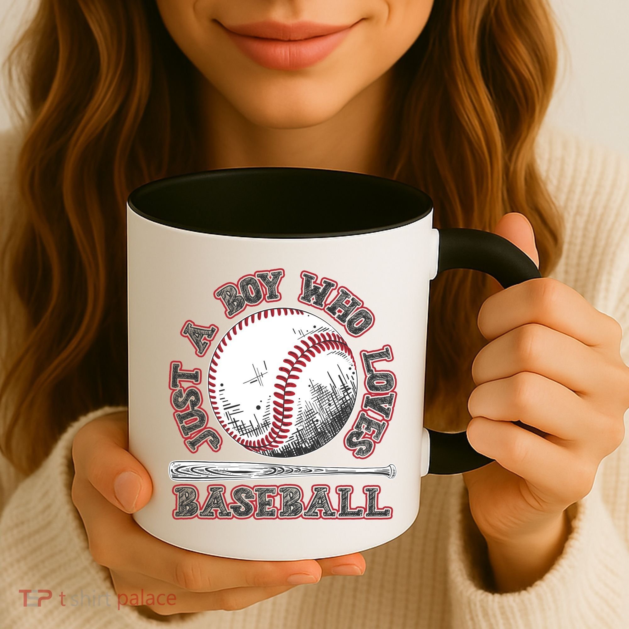 Just A Boy Who Loves Baseball Coffee Mug
