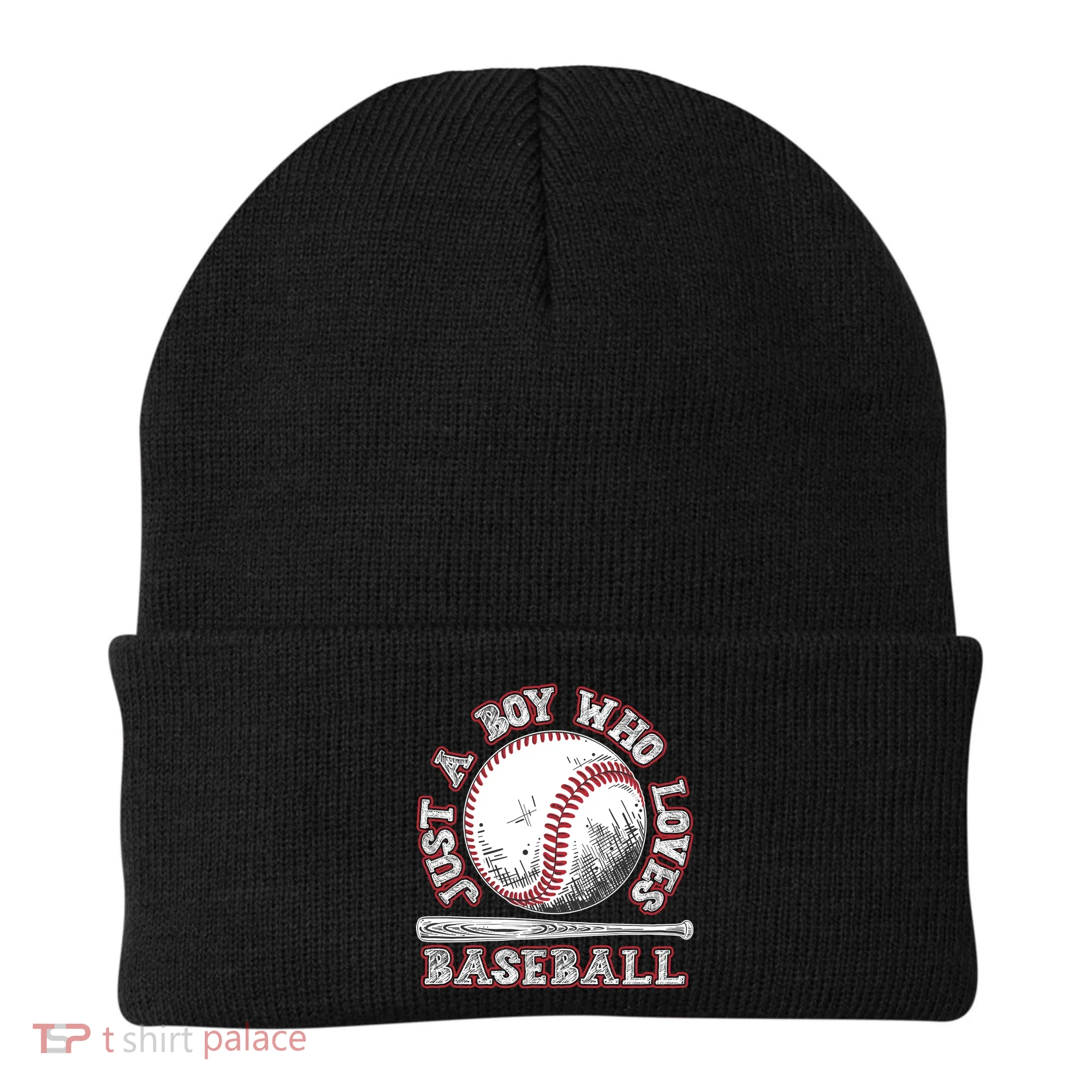 Just A Boy Who Loves Baseball Beanie