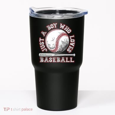 Just A Boy Who Loves Baseball Tumbler