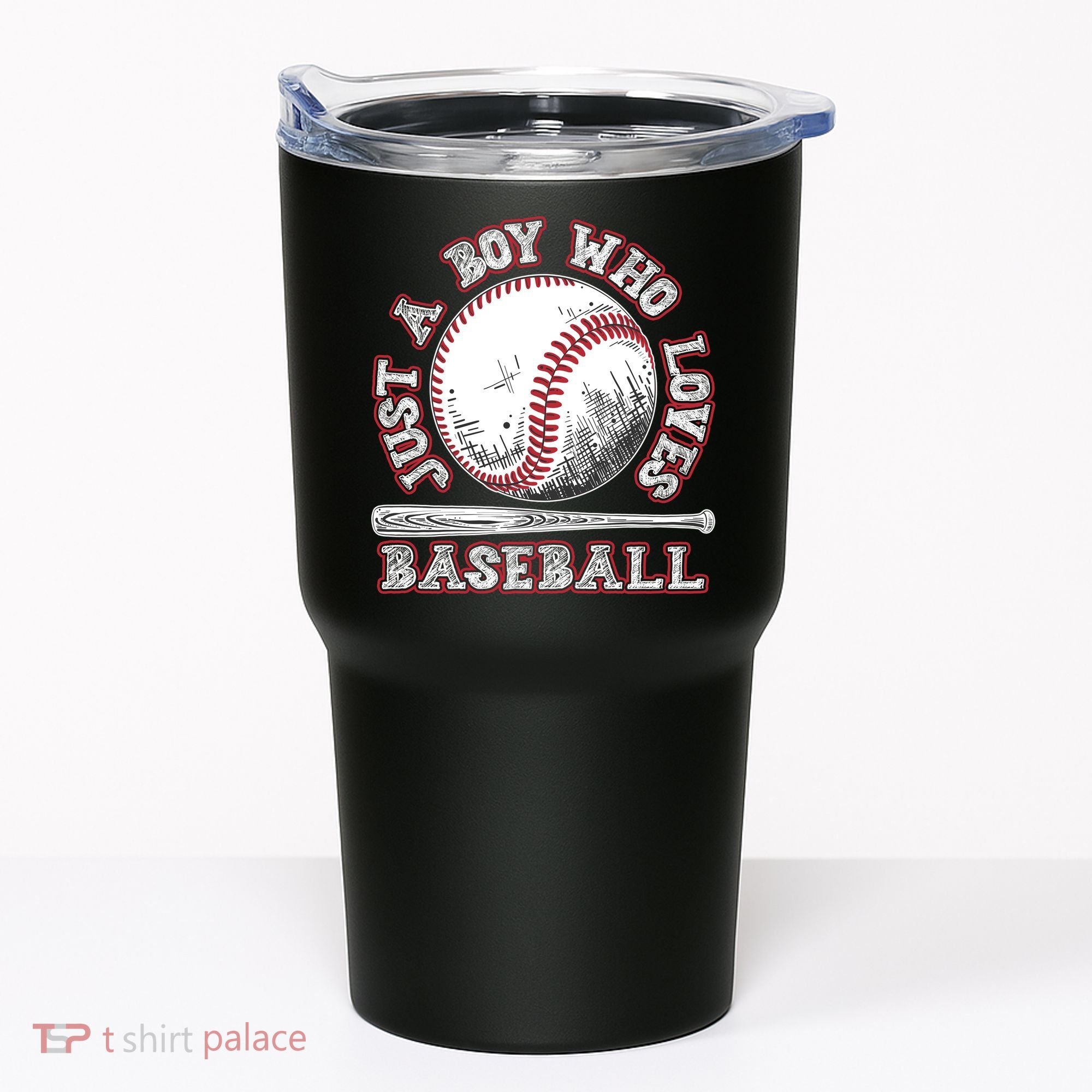 Just A Boy Who Loves Baseball Tumbler