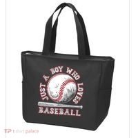Just A Boy Who Loves Baseball Tote Bag thumb 3
