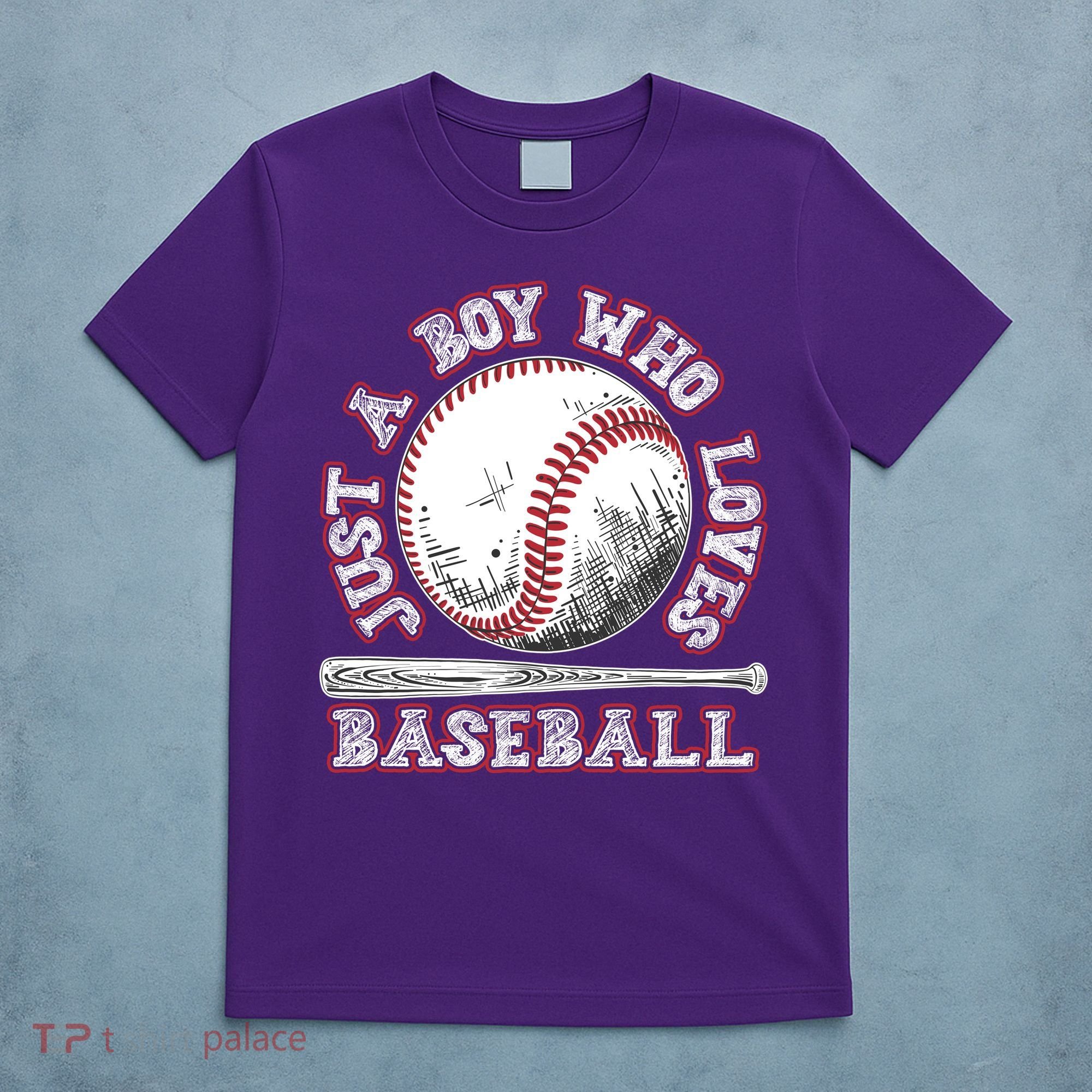 Just A Boy Who Loves Baseball T-Shirt