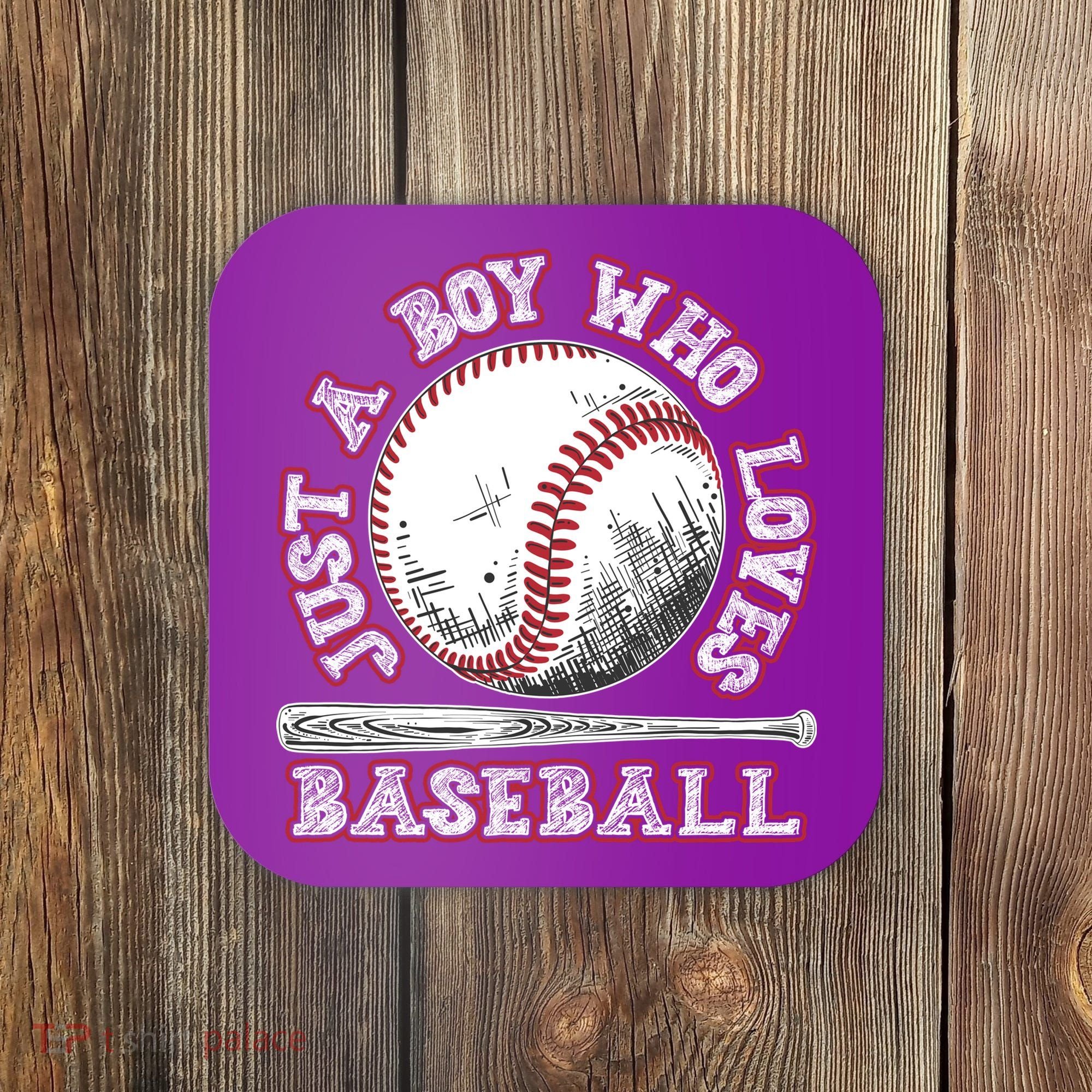 Just A Boy Who Loves Baseball Coaster