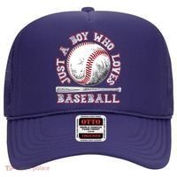 Just A Boy Who Loves Baseball Hat thumb 0