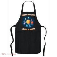 Just A Boy Who Loves Planets Apron thumb 0