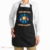 Just A Boy Who Loves Planets Apron thumb 2