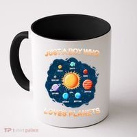 Just A Boy Who Loves Planets Coffee Mug thumb 0