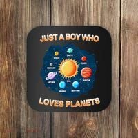 Just A Boy Who Loves Planets Coaster thumb 0